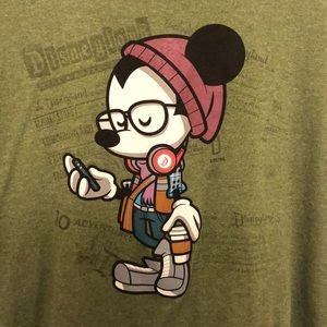 Men’s Hipster Mickey Tee